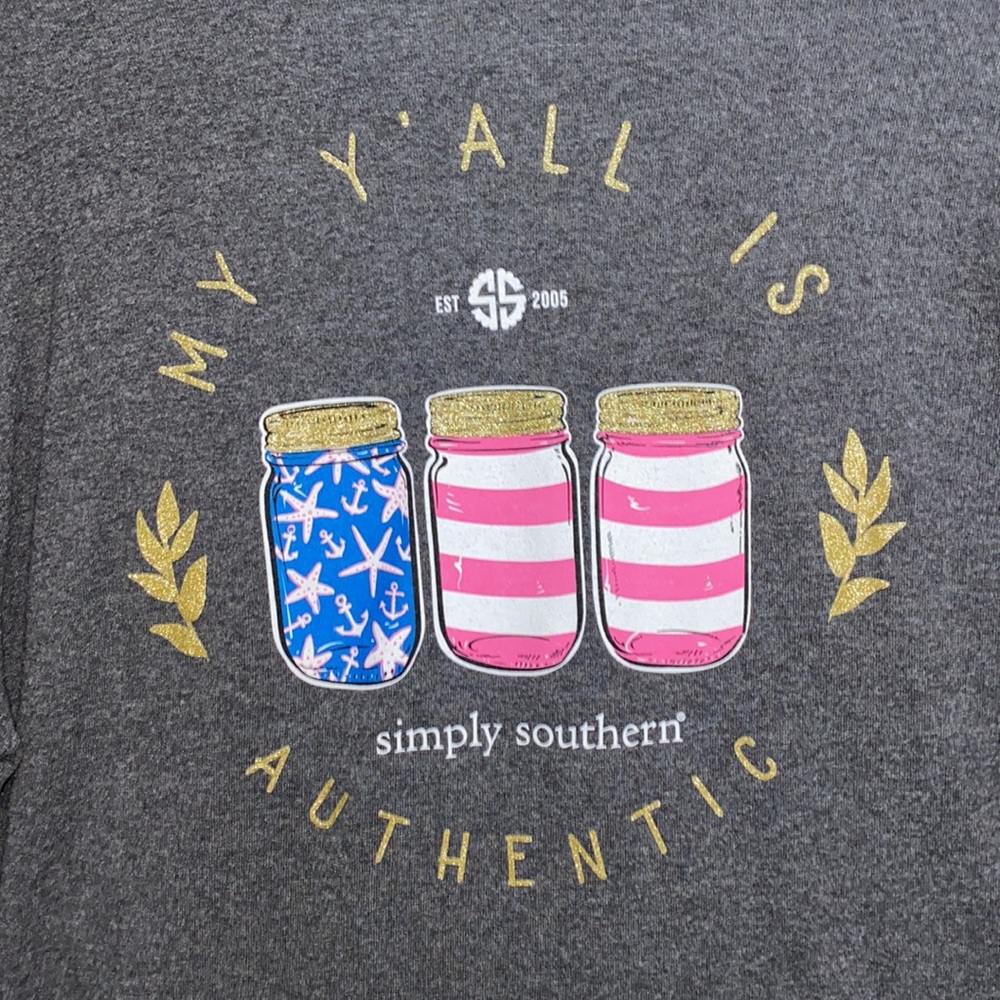very cute simply southern shirt size large